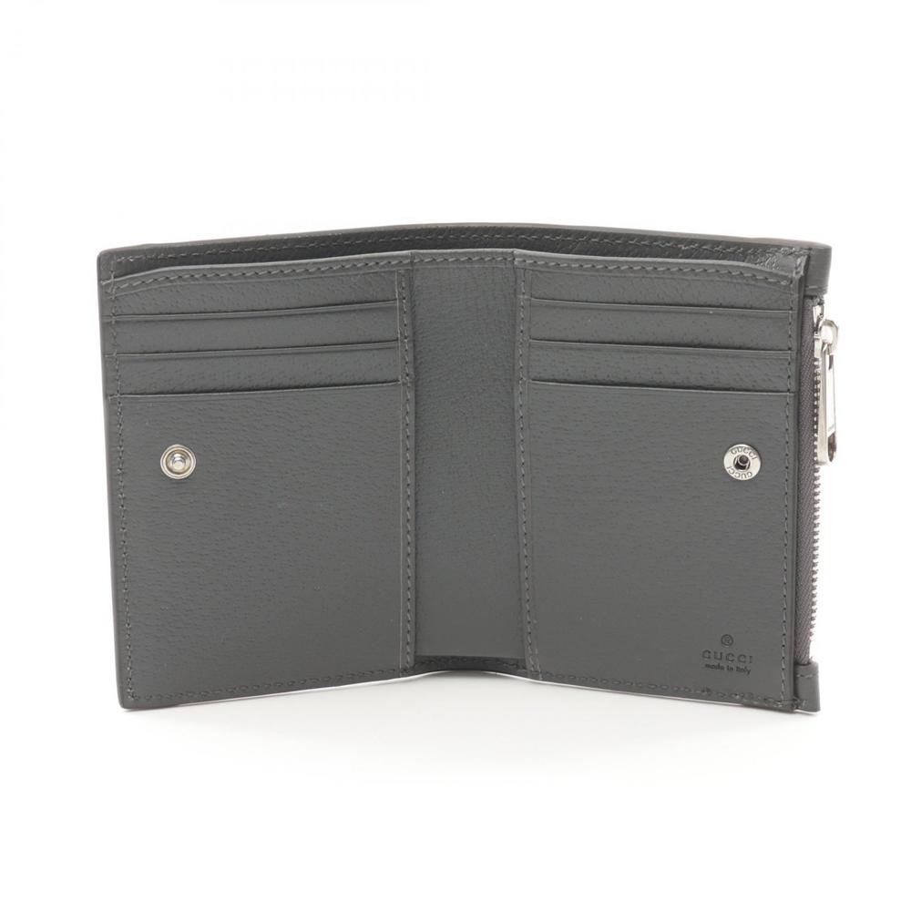 GUCCI Ophidia GG Supreme Long Wallet Bifold Grey - Picture 3 of 5